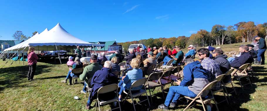 fall meeting at pineberry farm